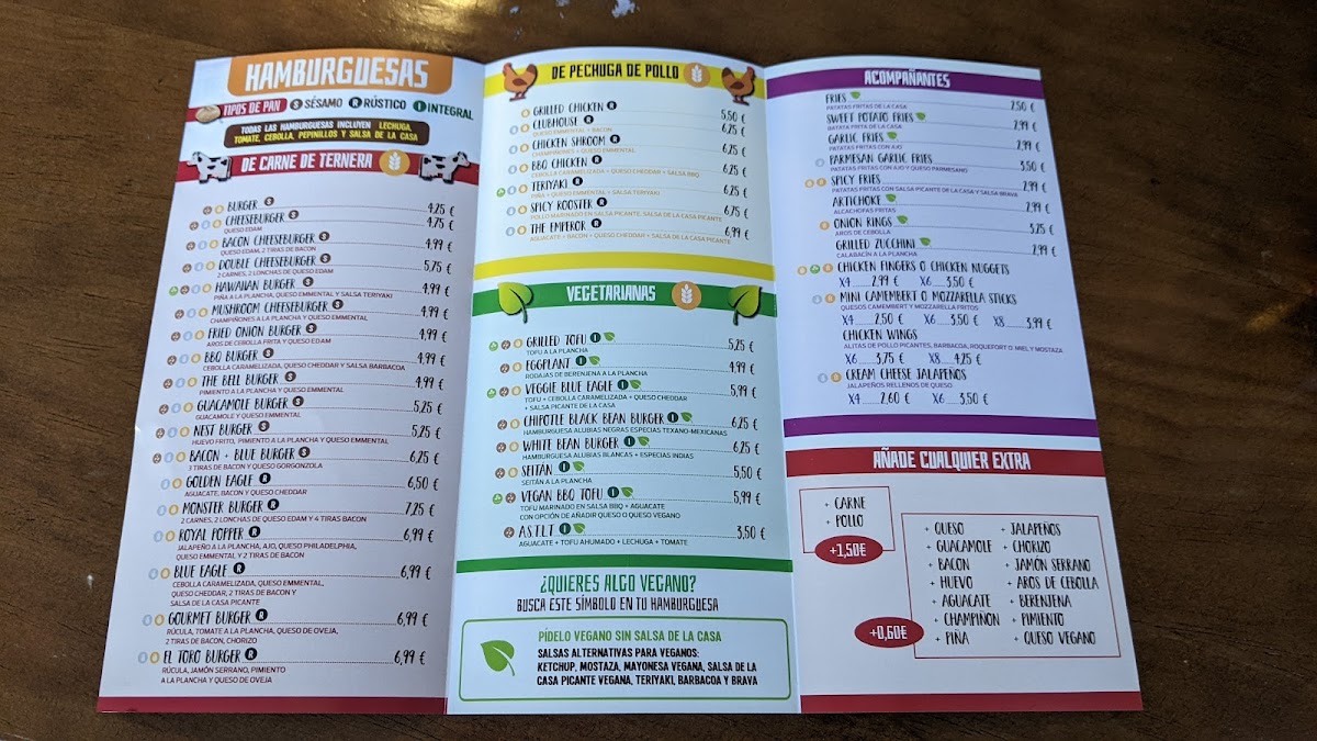 Menu Blue Eagle Burgers-6